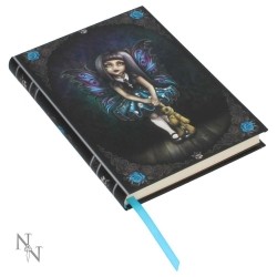 Notatnik z Tłoczeniami Mała Wróżka - Embossed Journal Noir 17 cm